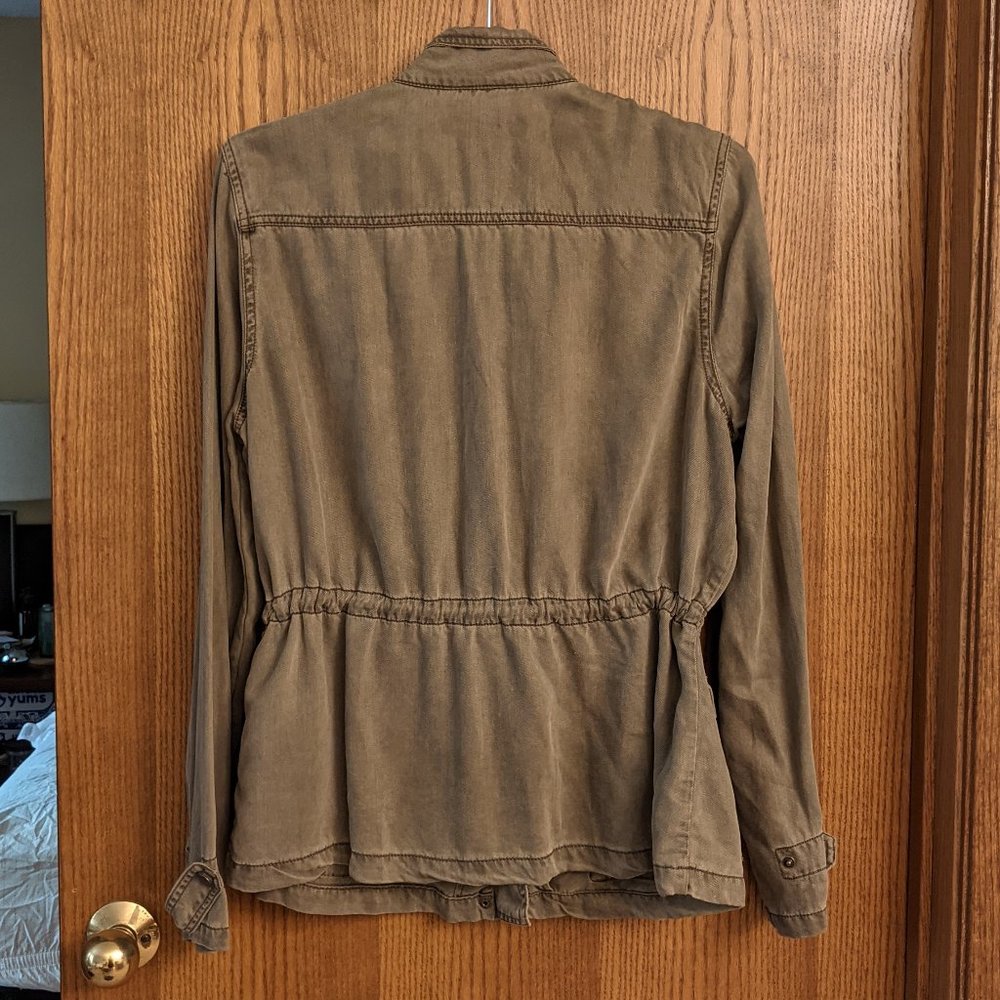 Max Jeans Olive Green Jacket - Picture 2 of 4